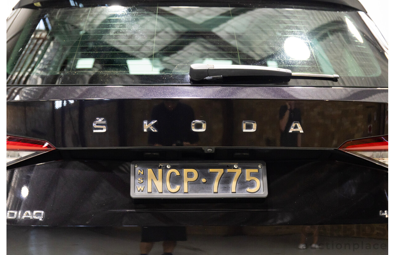 04/2021 Skoda Kodiaq 132 TSI (4x4) NS MY21 4d Wagon Black 2.0L