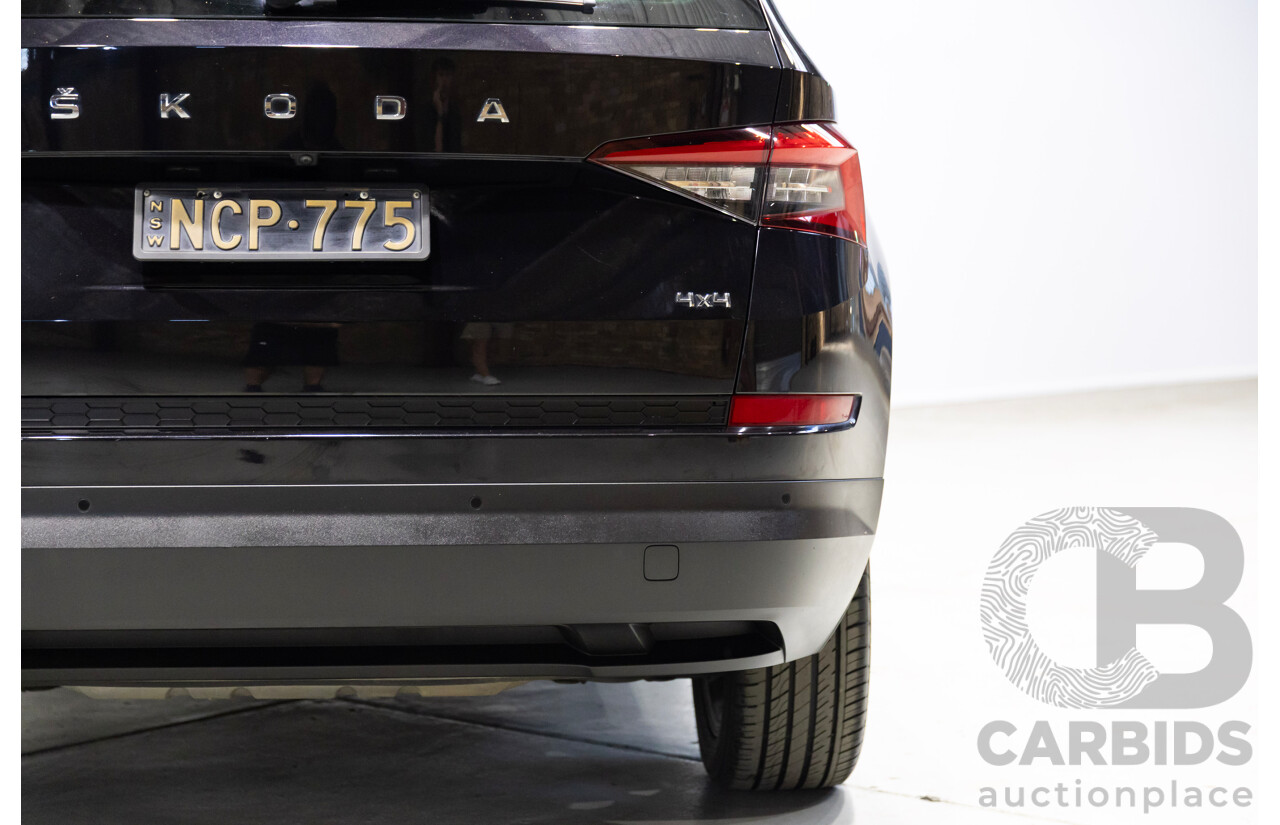 04/2021 Skoda Kodiaq 132 TSI (4x4) NS MY21 4d Wagon Black 2.0L