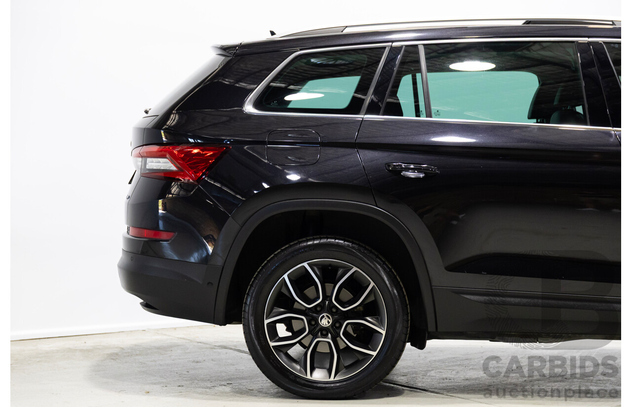 04/2021 Skoda Kodiaq 132 TSI (4x4) NS MY21 4d Wagon Black 2.0L