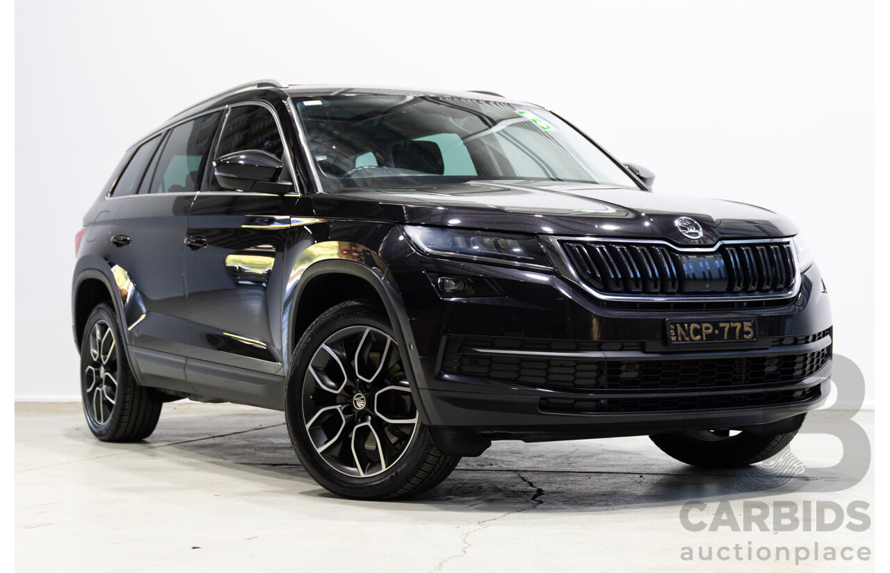 04/2021 Skoda Kodiaq 132 TSI (4x4) NS MY21 4d Wagon Black 2.0L
