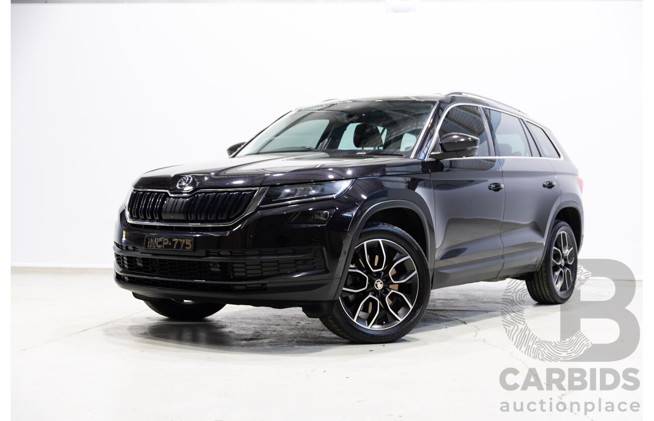 04/2021 Skoda Kodiaq 132 TSI (4x4) NS MY21 4d Wagon Black 2.0L