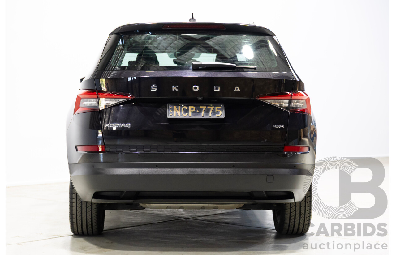04/2021 Skoda Kodiaq 132 TSI (4x4) NS MY21 4d Wagon Black 2.0L