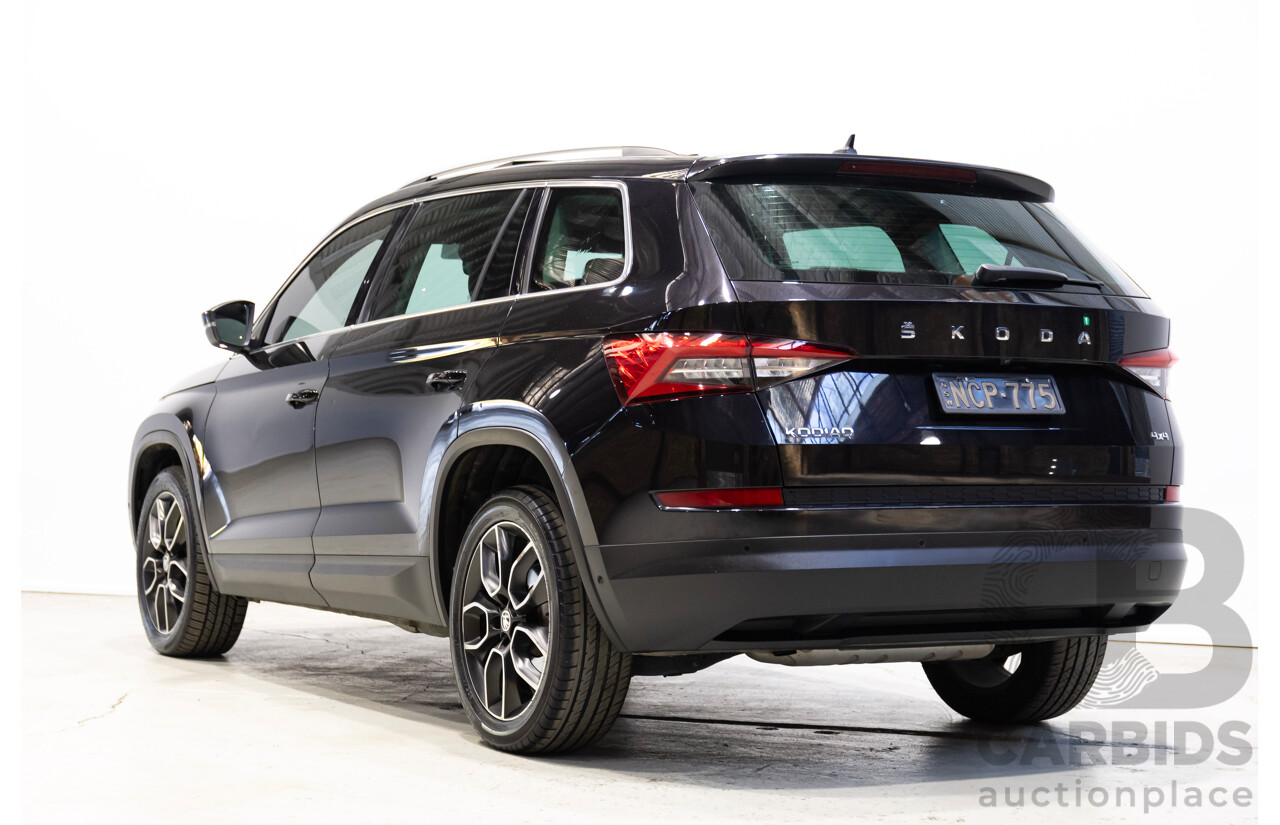 04/2021 Skoda Kodiaq 132 TSI (4x4) NS MY21 4d Wagon Black 2.0L