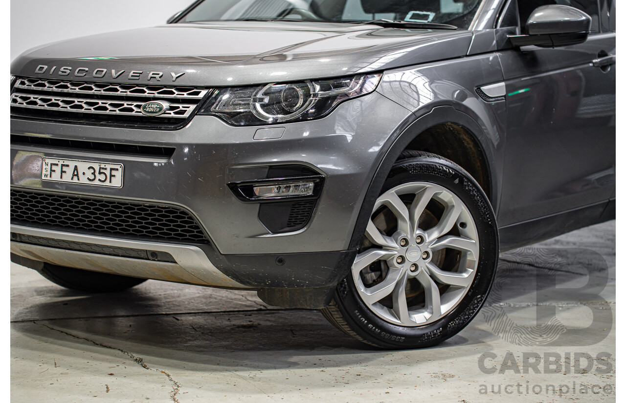 03/2019 Land Rover Discovery Sport SD4 HSE 177kW (AWD) L550 MY19 4d Wagon Ammonite Grey Turbo Diesel 2.0L
