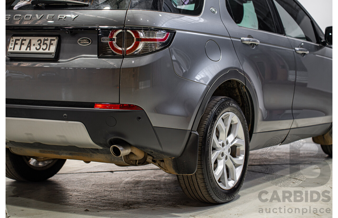 03/2019 Land Rover Discovery Sport SD4 HSE 177kW (AWD) L550 MY19 4d Wagon Ammonite Grey Turbo Diesel 2.0L
