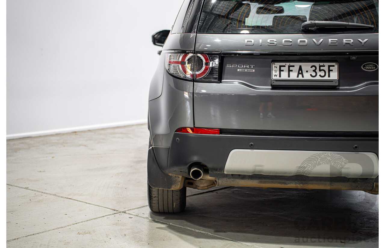 03/2019 Land Rover Discovery Sport SD4 HSE 177kW (AWD) L550 MY19 4d Wagon Ammonite Grey Turbo Diesel 2.0L