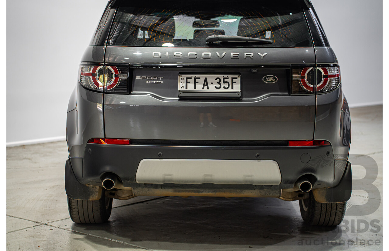 03/2019 Land Rover Discovery Sport SD4 HSE 177kW (AWD) L550 MY19 4d Wagon Ammonite Grey Turbo Diesel 2.0L
