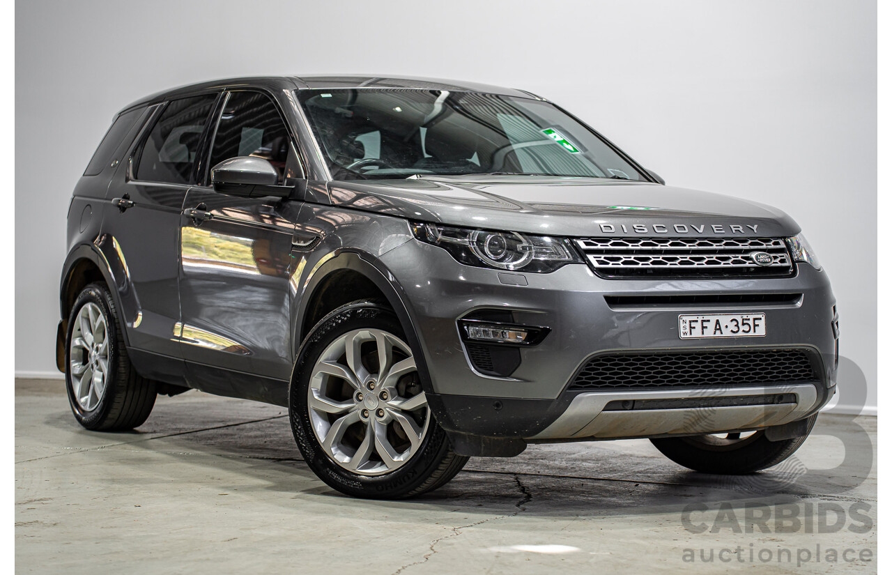 03/2019 Land Rover Discovery Sport SD4 HSE 177kW (AWD) L550 MY19 4d Wagon Ammonite Grey Turbo Diesel 2.0L