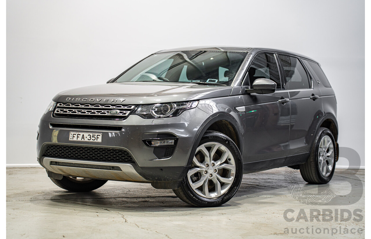 03/2019 Land Rover Discovery Sport SD4 HSE 177kW (AWD) L550 MY19 4d Wagon Ammonite Grey Turbo Diesel 2.0L