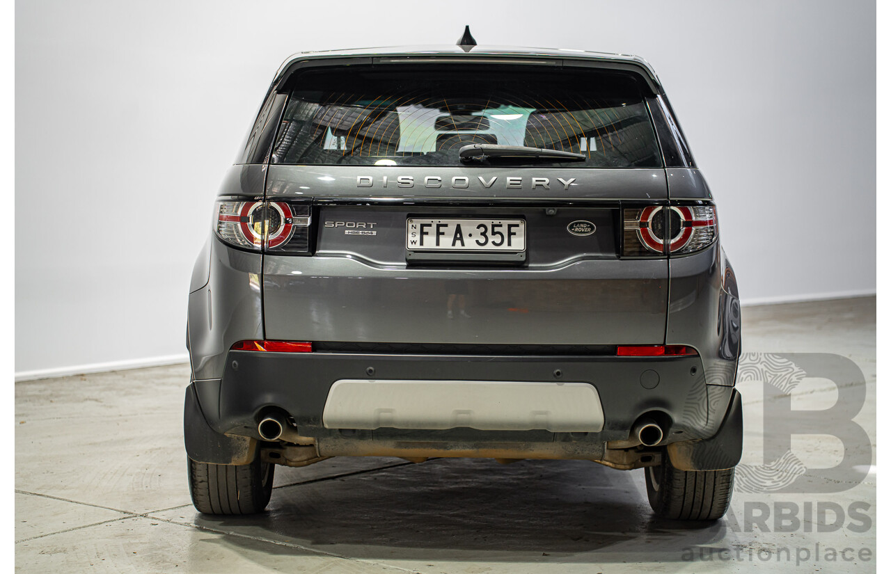 03/2019 Land Rover Discovery Sport SD4 HSE 177kW (AWD) L550 MY19 4d Wagon Ammonite Grey Turbo Diesel 2.0L