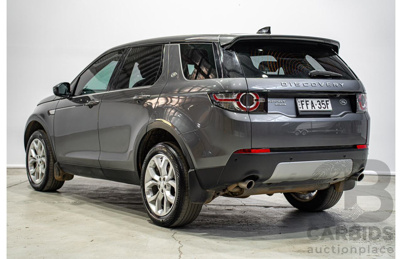 03/2019 Land Rover Discovery Sport SD4 HSE 177kW (AWD) L550 MY19 4d Wagon Ammonite Grey Turbo Diesel 2.0L