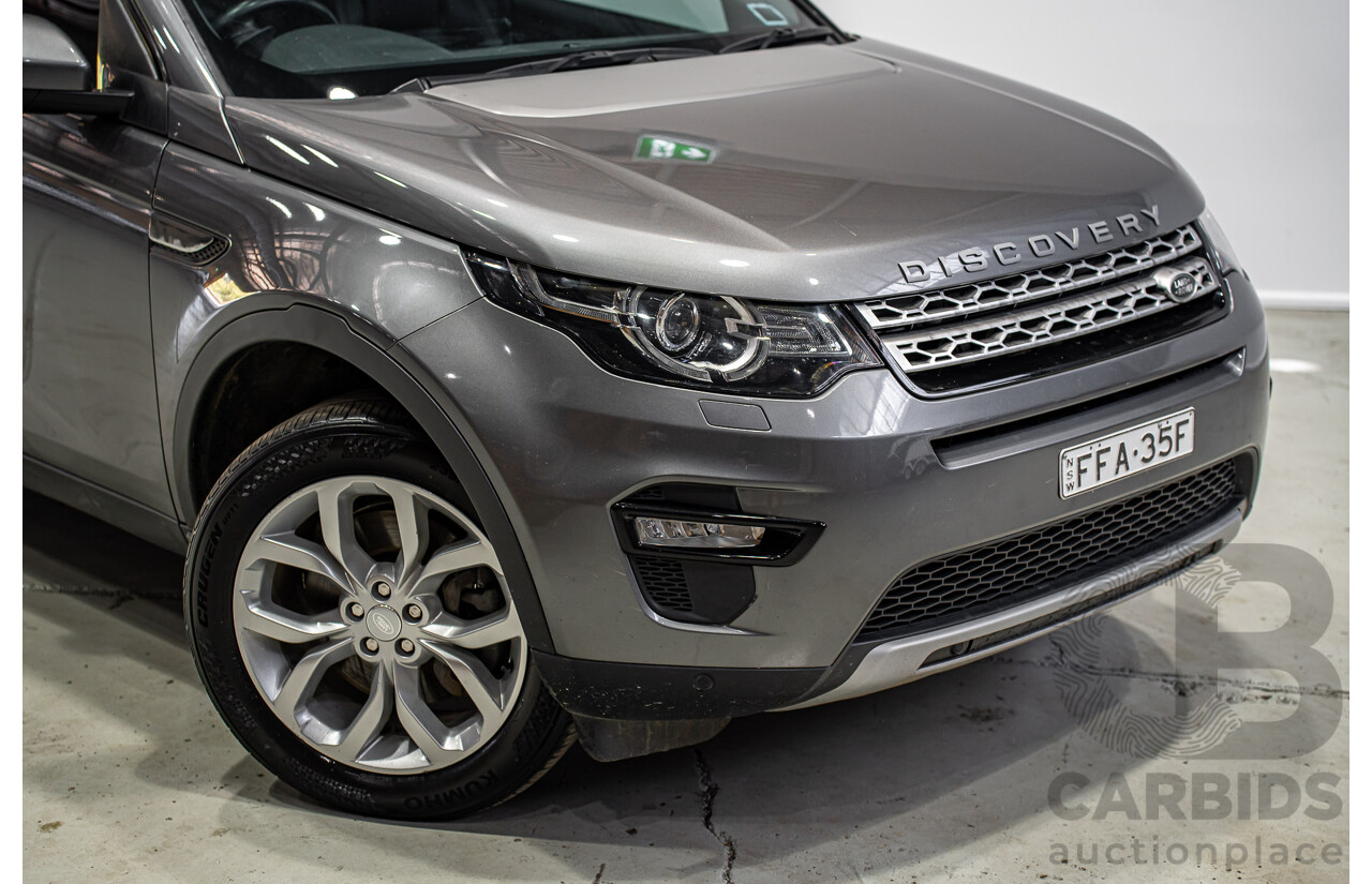 03/2019 Land Rover Discovery Sport SD4 HSE 177kW (AWD) L550 MY19 4d Wagon Ammonite Grey Turbo Diesel 2.0L