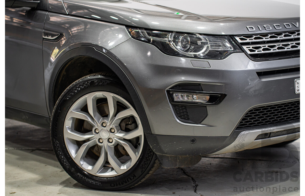 03/2019 Land Rover Discovery Sport SD4 HSE 177kW (AWD) L550 MY19 4d Wagon Ammonite Grey Turbo Diesel 2.0L