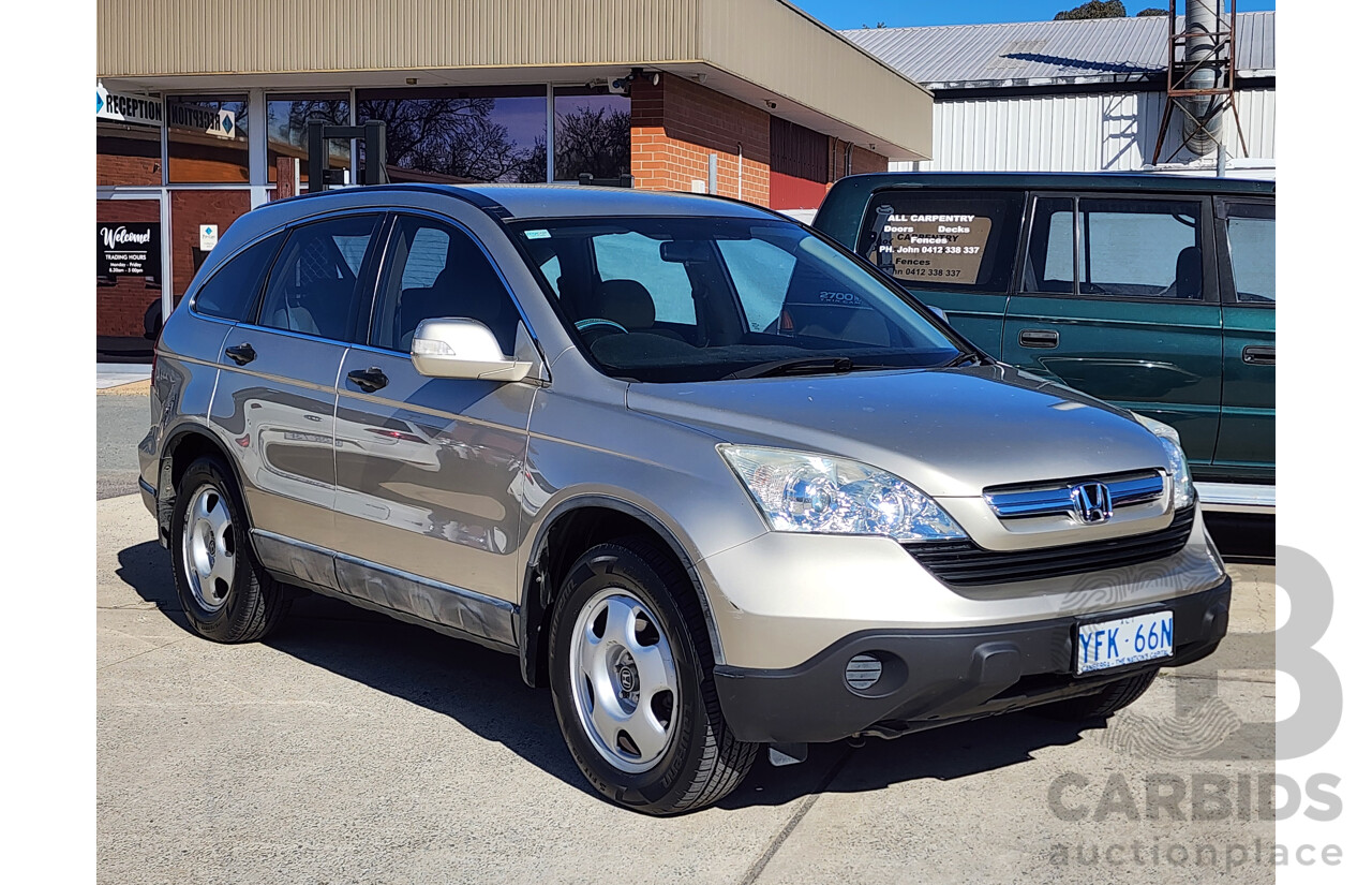 02/2007 Honda CRV (4x4) MY07 4d Wagon Gold 2.4L