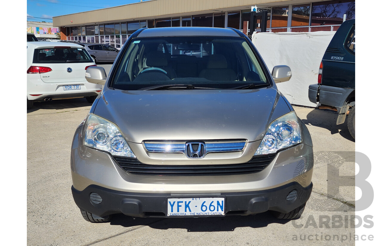 02/2007 Honda CRV (4x4) MY07 4d Wagon Gold 2.4L
