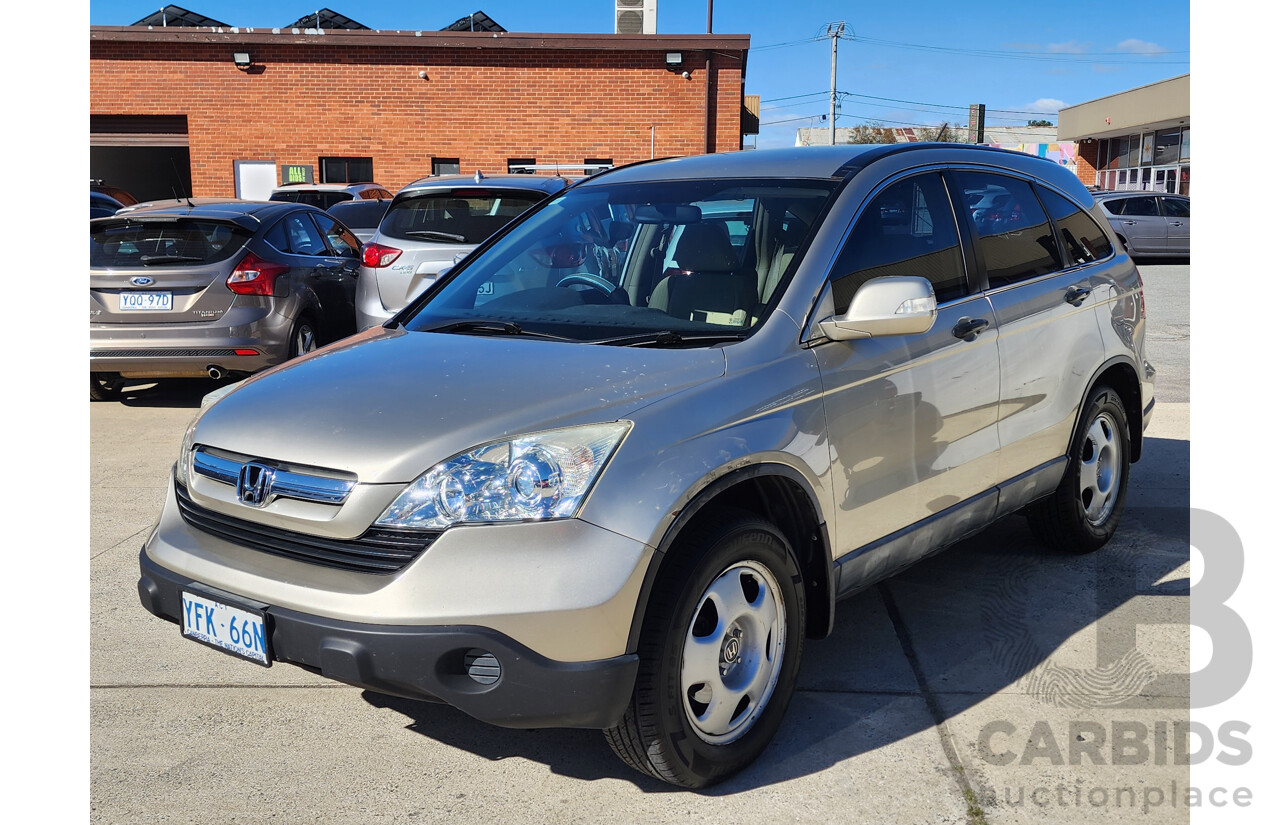 02/2007 Honda CRV (4x4) MY07 4d Wagon Gold 2.4L
