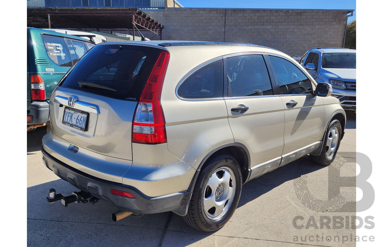 02/2007 Honda CRV (4x4) MY07 4d Wagon Gold 2.4L