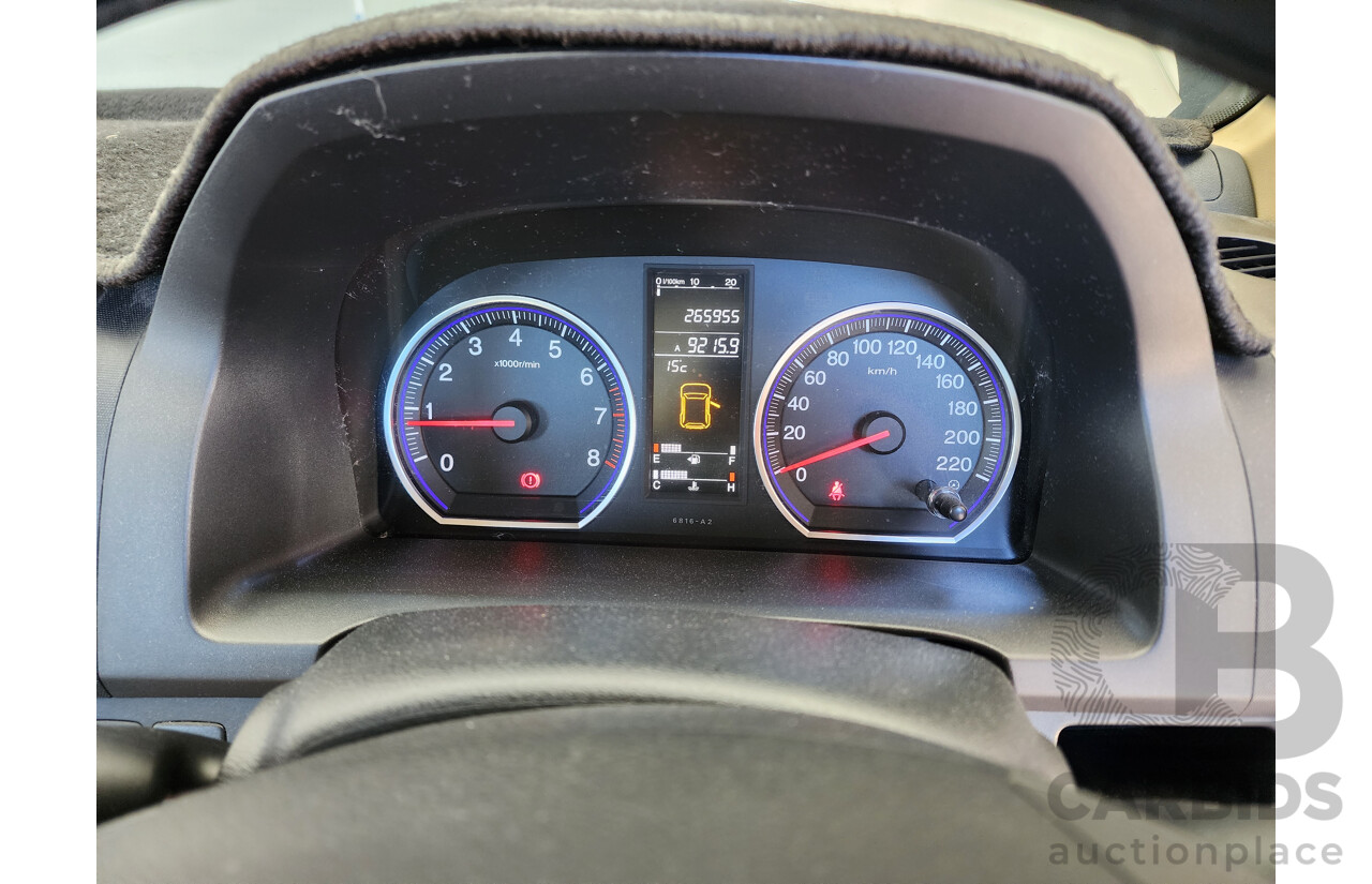 02/2007 Honda CRV (4x4) MY07 4d Wagon Gold 2.4L
