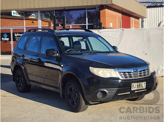 03/2011 Subaru Forester X MY11 4d Wagon Black 2.5L