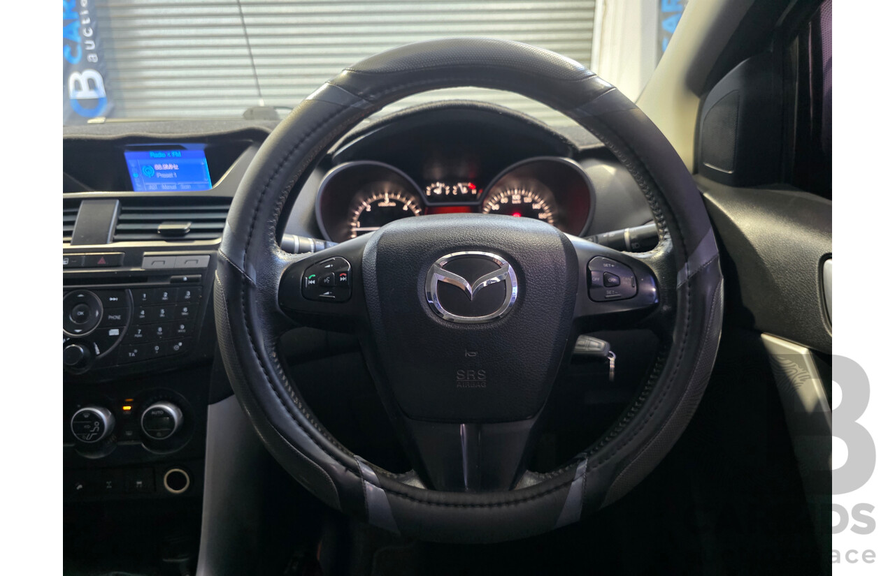 06/2012 Mazda Bt-50 XTR (4x4) Dual Cab Utility White 3.2L