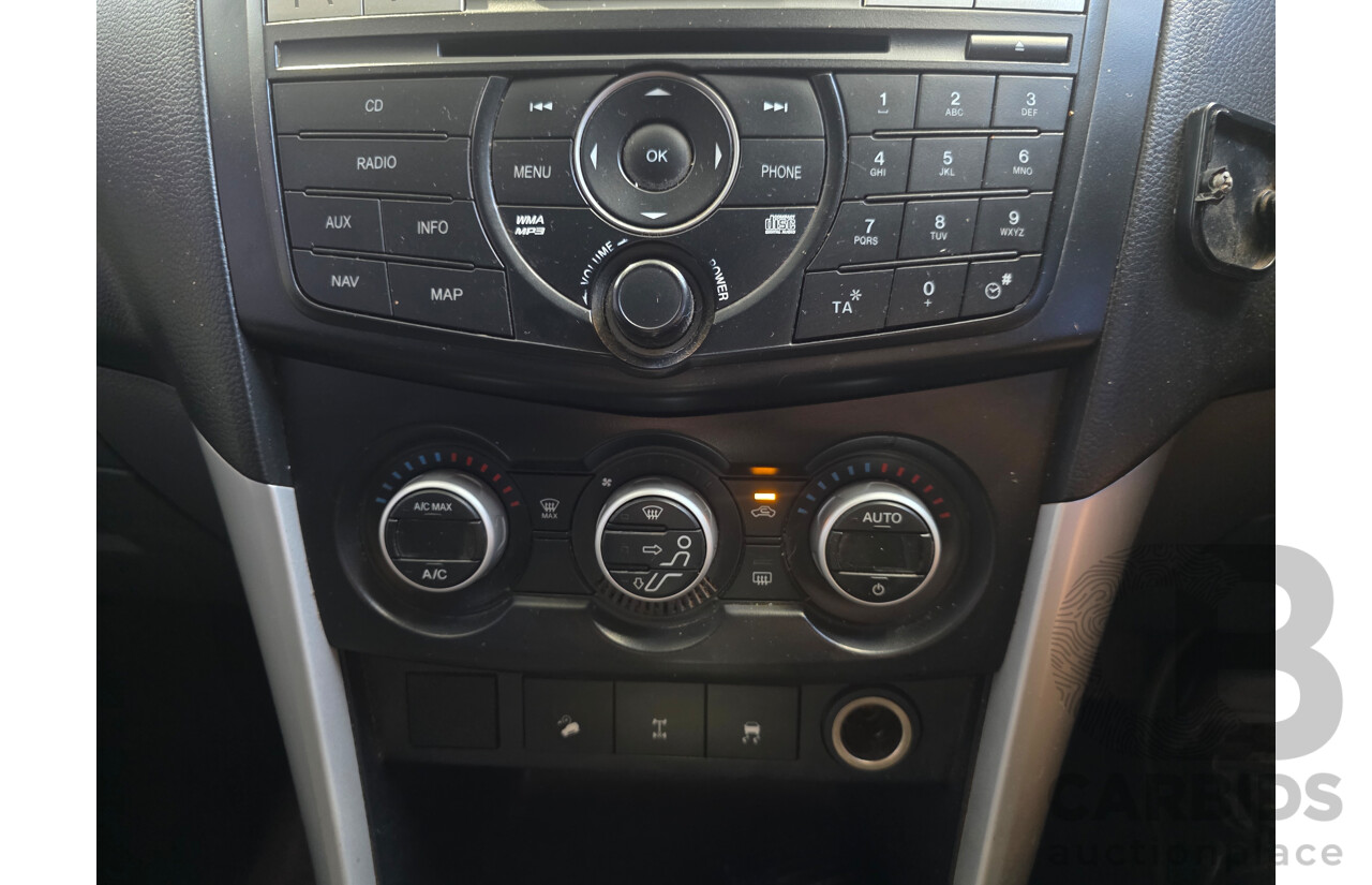 06/2012 Mazda Bt-50 XTR (4x4) Dual Cab Utility White 3.2L