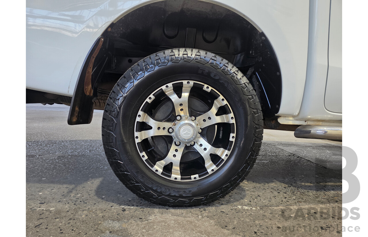 06/2012 Mazda Bt-50 XTR (4x4) Dual Cab Utility White 3.2L