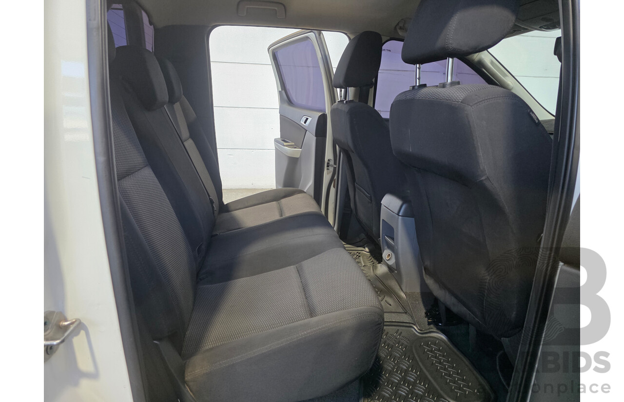 06/2012 Mazda Bt-50 XTR (4x4) Dual Cab Utility White 3.2L