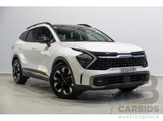 04/2022 Kia Sportage GT-Line (AWD) NQ5 MY22 4d Wagon Clear White Turbo Diesel 2.0L