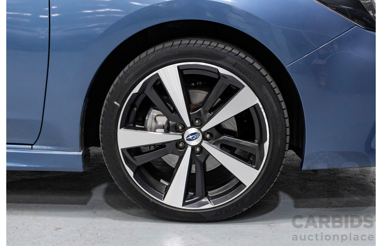 10/2017 Subaru Impreza 2.0i-S (AWD) MY18 5d Hatchback Quartz Blue Pearl 2.0L