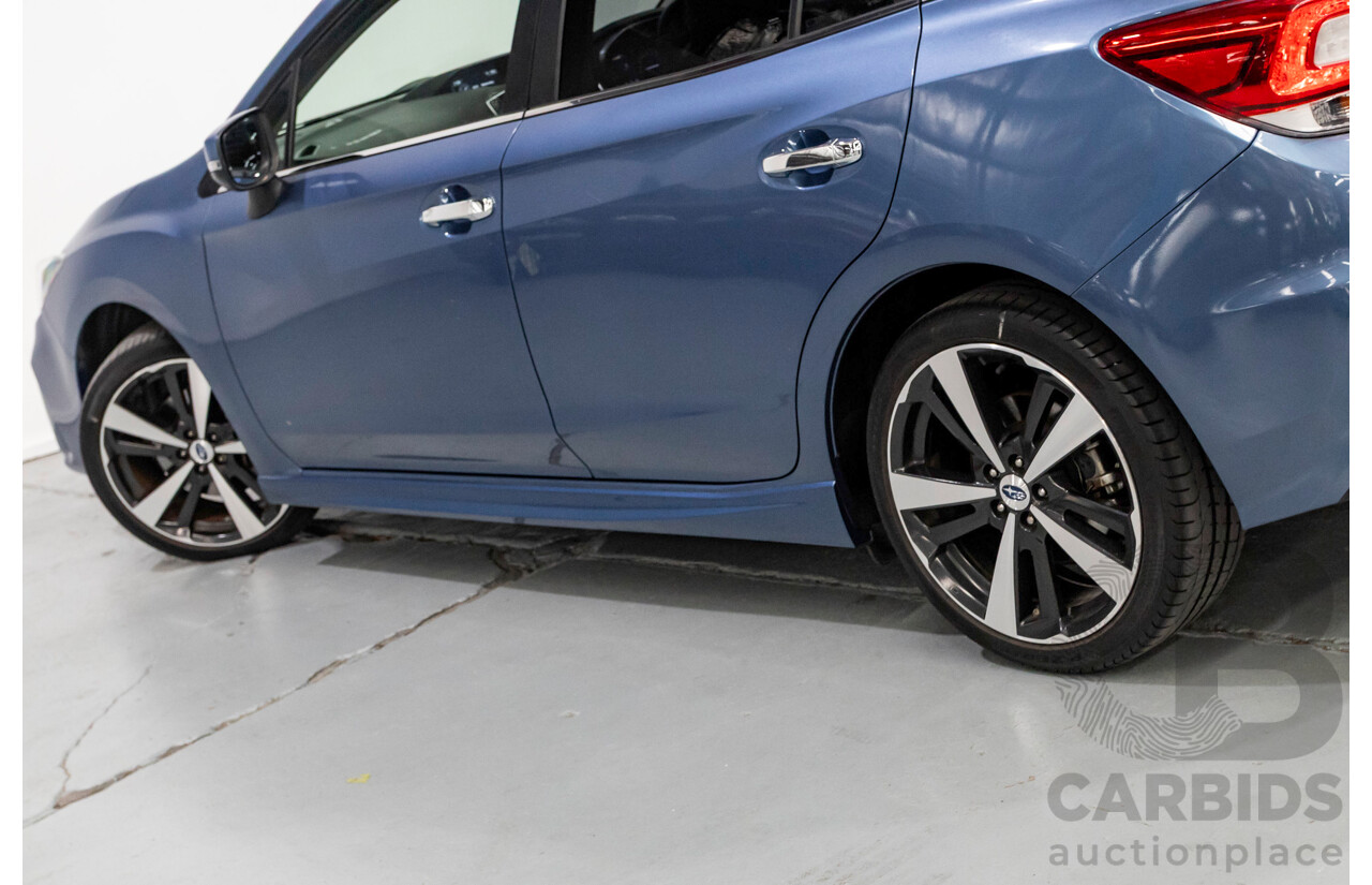 10/2017 Subaru Impreza 2.0i-S (AWD) MY18 5d Hatchback Quartz Blue Pearl 2.0L