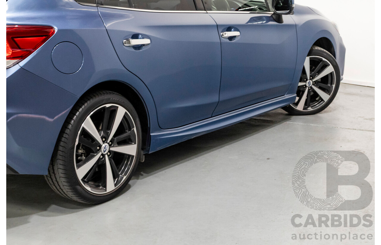 10/2017 Subaru Impreza 2.0i-S (AWD) MY18 5d Hatchback Quartz Blue Pearl 2.0L