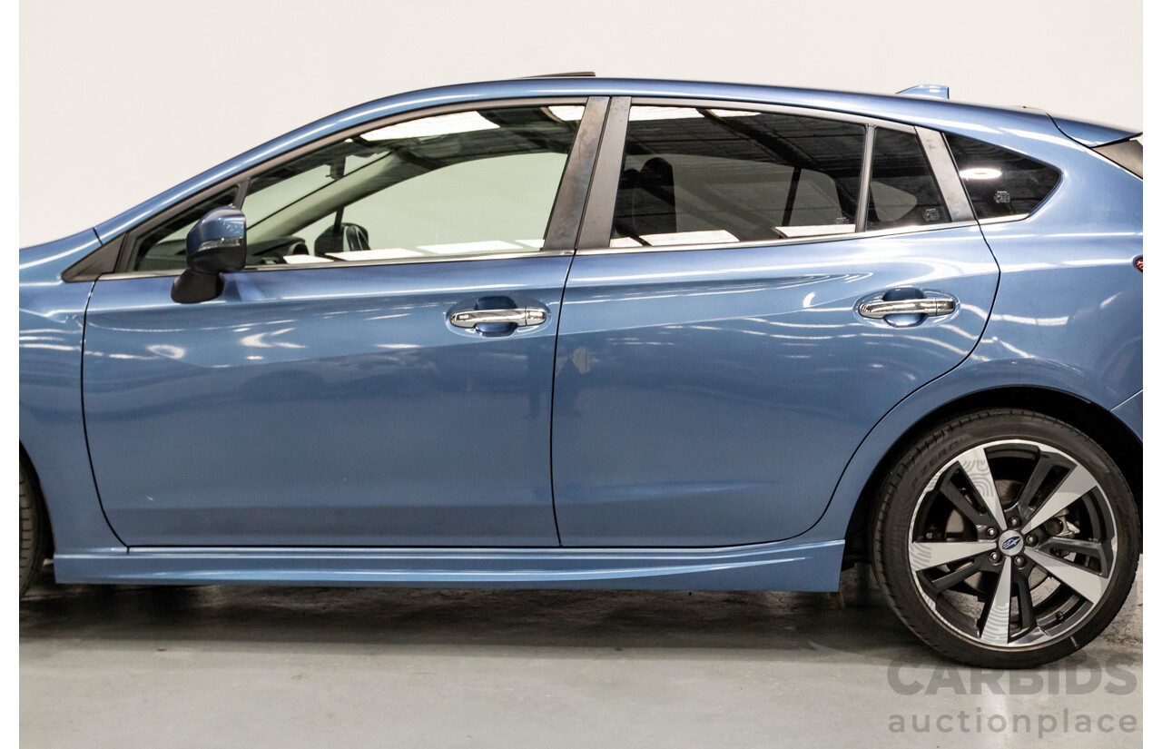 10/2017 Subaru Impreza 2.0i-S (AWD) MY18 5d Hatchback Quartz Blue Pearl 2.0L