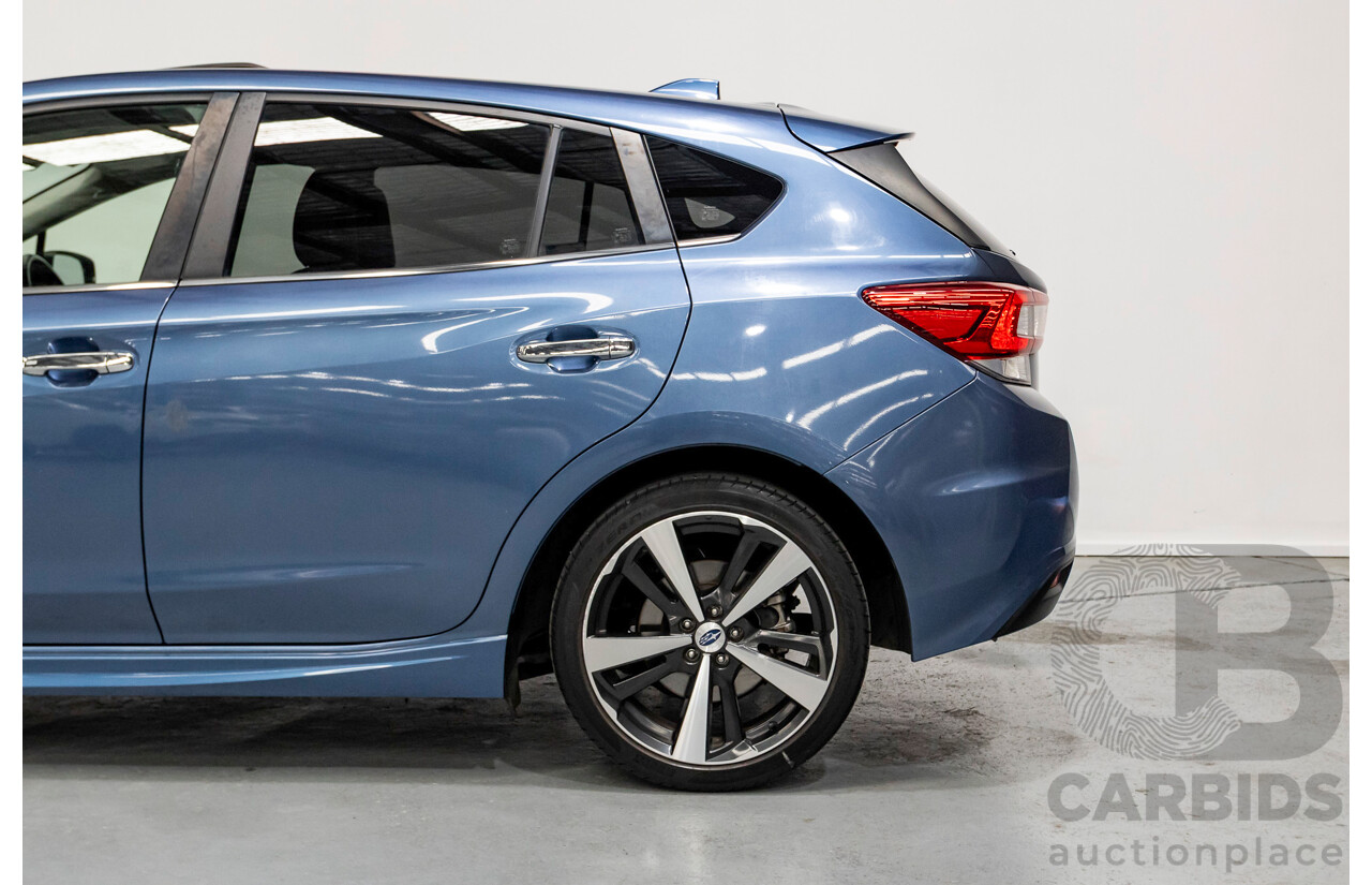 10/2017 Subaru Impreza 2.0i-S (AWD) MY18 5d Hatchback Quartz Blue Pearl 2.0L