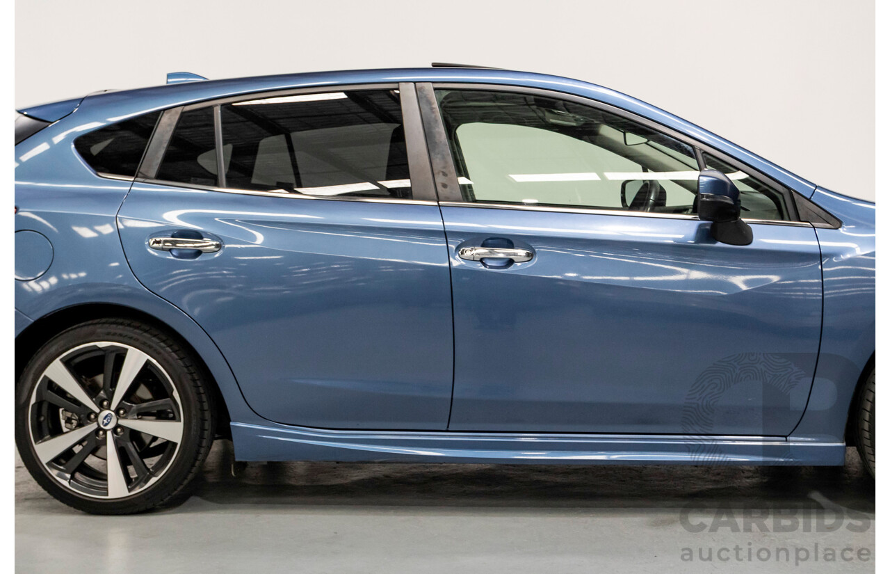 10/2017 Subaru Impreza 2.0i-S (AWD) MY18 5d Hatchback Quartz Blue Pearl 2.0L