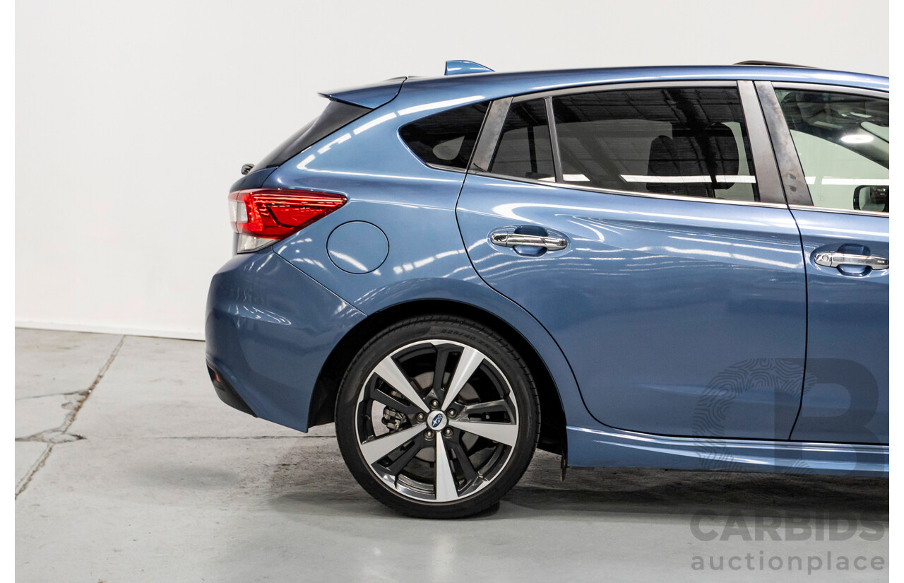 10/2017 Subaru Impreza 2.0i-S (AWD) MY18 5d Hatchback Quartz Blue Pearl 2.0L