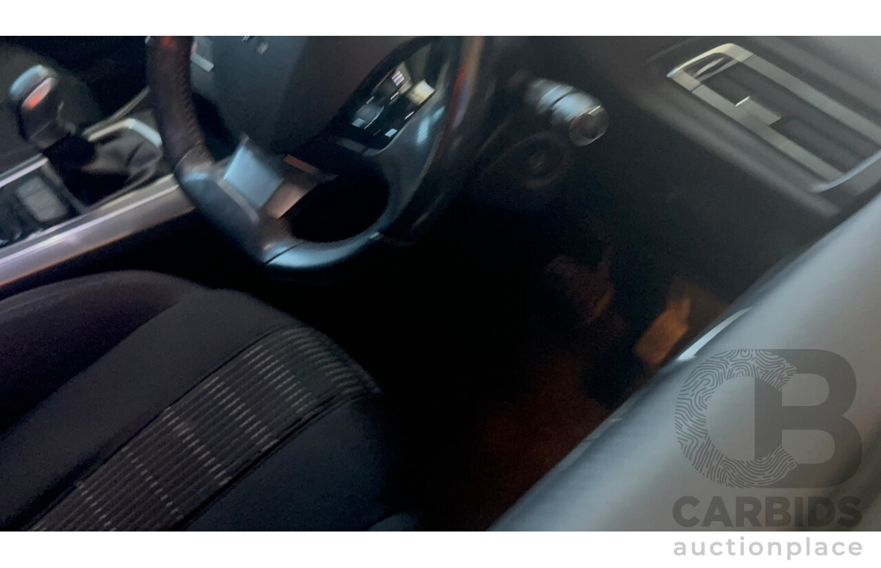 02/2015 Peugeot 308 Touring Allure T9 4d Wagon Blue Turbo 1.6L