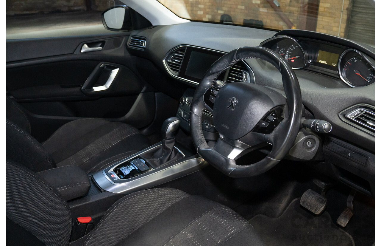 02/2015 Peugeot 308 Touring Allure T9 4d Wagon Blue Turbo 1.6L