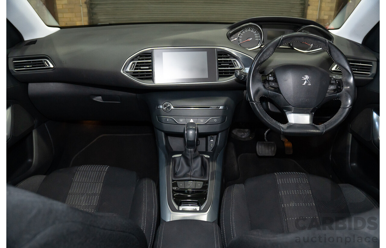 02/2015 Peugeot 308 Touring Allure T9 4d Wagon Blue Turbo 1.6L