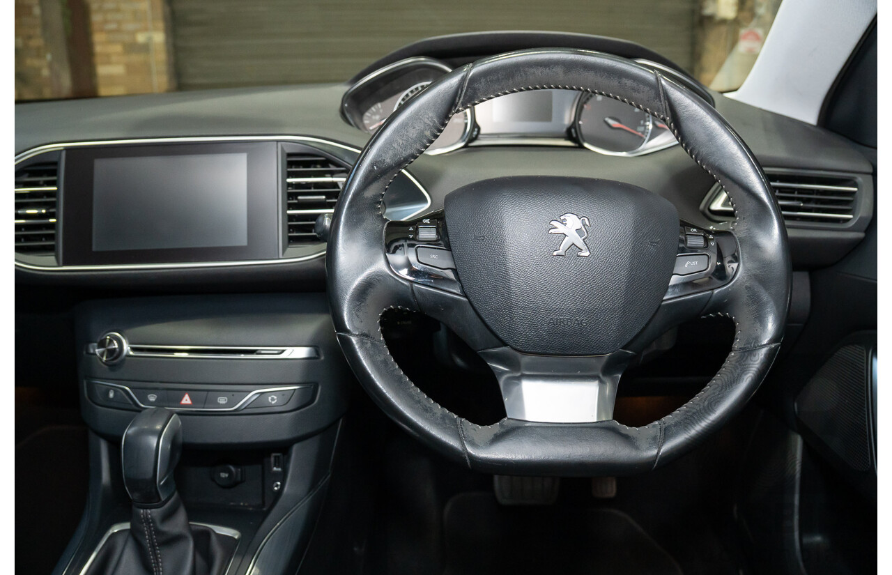 02/2015 Peugeot 308 Touring Allure T9 4d Wagon Blue Turbo 1.6L