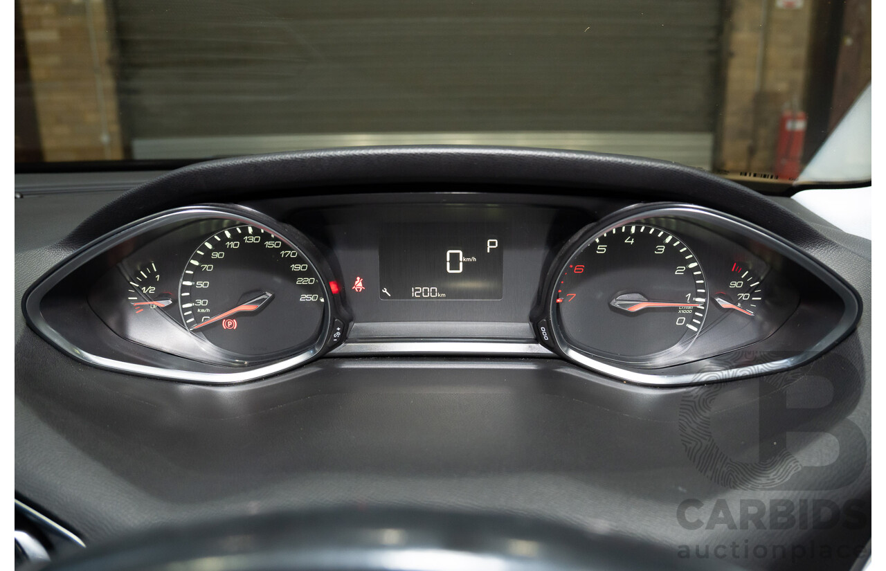 02/2015 Peugeot 308 Touring Allure T9 4d Wagon Blue Turbo 1.6L