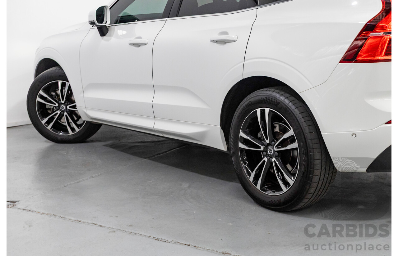 10/2018 Volvo XC60 D4 Momentum (AWD) 246 MY19 4d Wagon Ice White Twin Turbo Diesel 2.0L