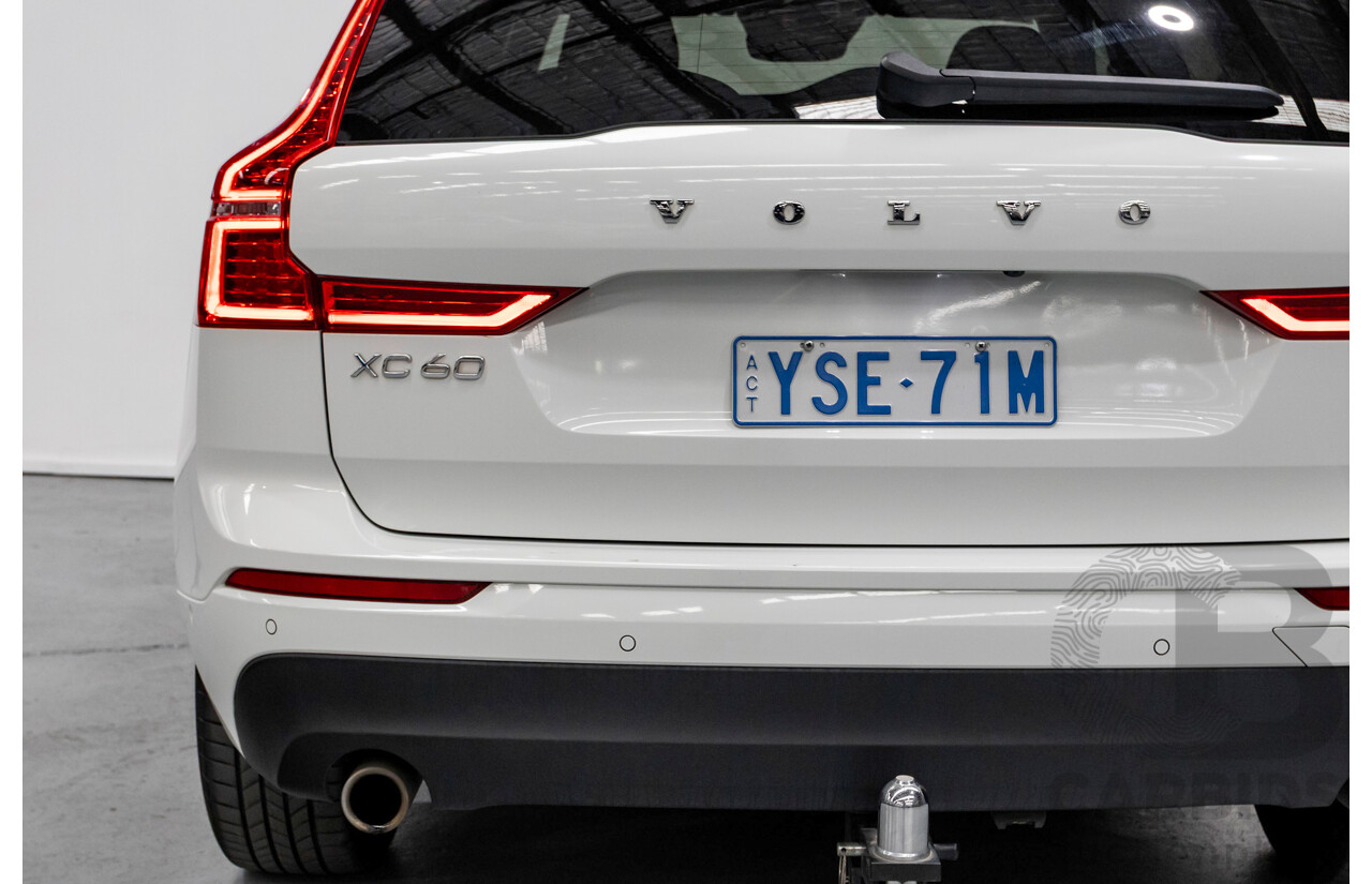 10/2018 Volvo XC60 D4 Momentum (AWD) 246 MY19 4d Wagon Ice White Twin Turbo Diesel 2.0L