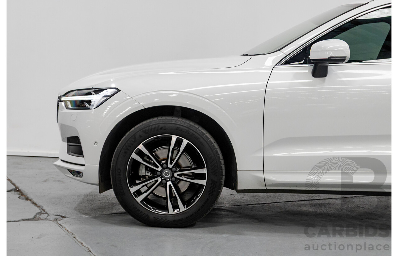 10/2018 Volvo XC60 D4 Momentum (AWD) 246 MY19 4d Wagon Ice White Twin Turbo Diesel 2.0L