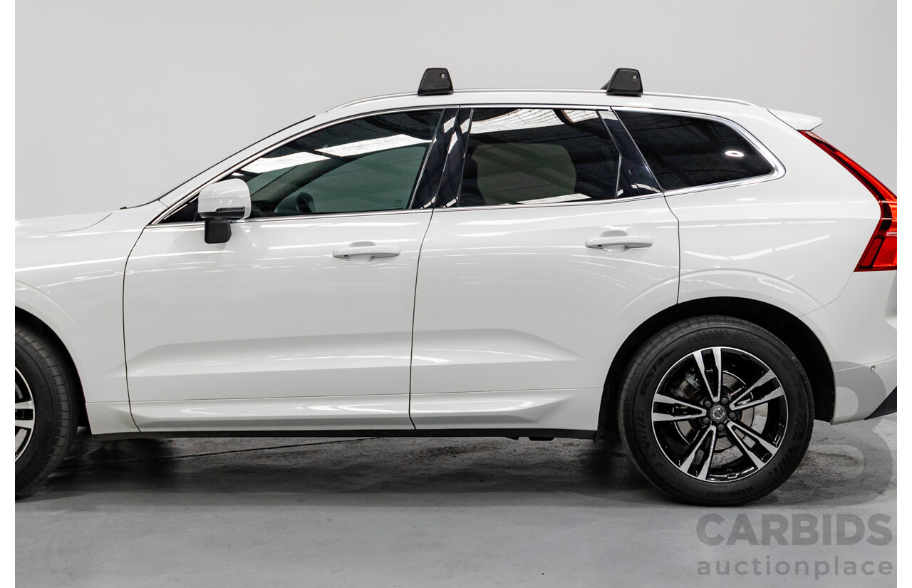 10/2018 Volvo XC60 D4 Momentum (AWD) 246 MY19 4d Wagon Ice White Twin Turbo Diesel 2.0L