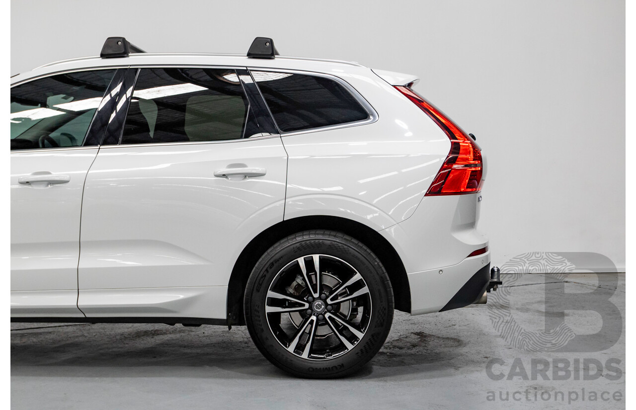 10/2018 Volvo XC60 D4 Momentum (AWD) 246 MY19 4d Wagon Ice White Twin Turbo Diesel 2.0L