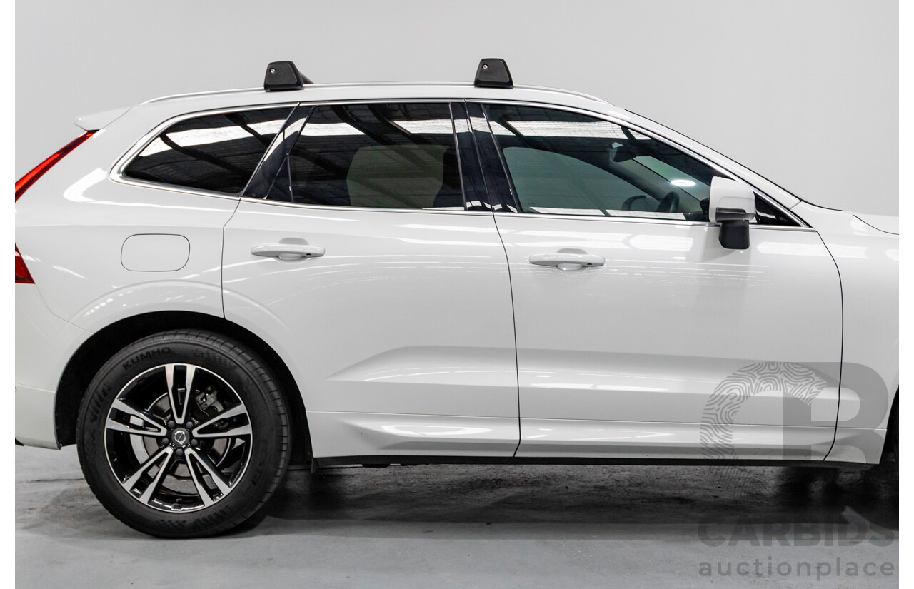 10/2018 Volvo XC60 D4 Momentum (AWD) 246 MY19 4d Wagon Ice White Twin Turbo Diesel 2.0L