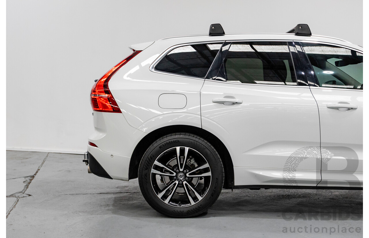 10/2018 Volvo XC60 D4 Momentum (AWD) 246 MY19 4d Wagon Ice White Twin Turbo Diesel 2.0L
