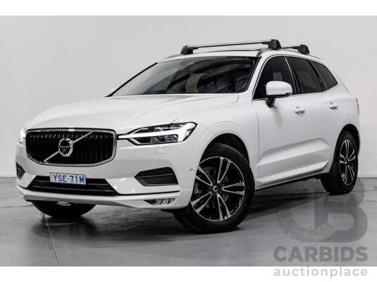 10/2018 Volvo XC60 D4 Momentum (AWD) 246 MY19 4d Wagon Ice White Twin Turbo Diesel 2.0L