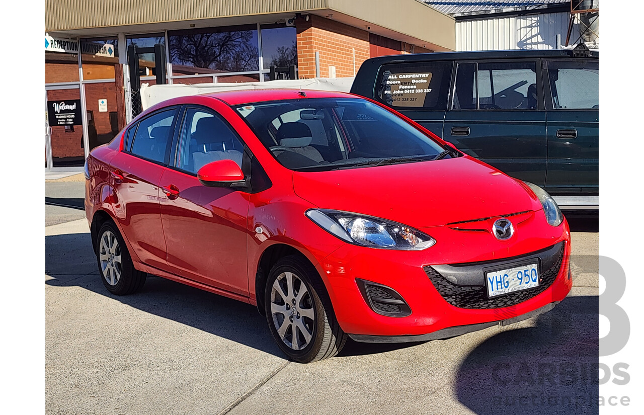 06/2010 Mazda Mazda2 MAXX DE 5d Hatchback Red 1.5L