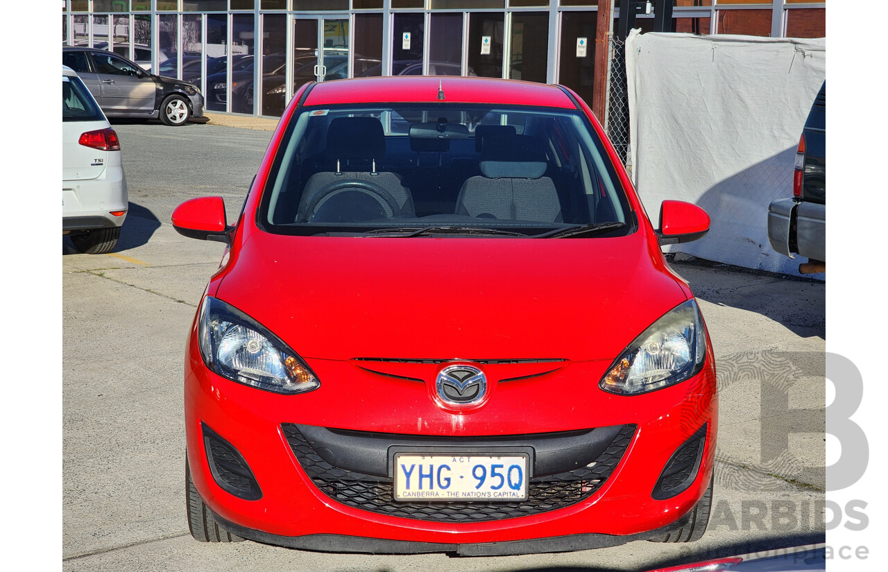 06/2010 Mazda Mazda2 MAXX DE 5d Hatchback Red 1.5L